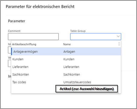 Elektronische Berichterstellung für GoBD- und andere Finanzexporte