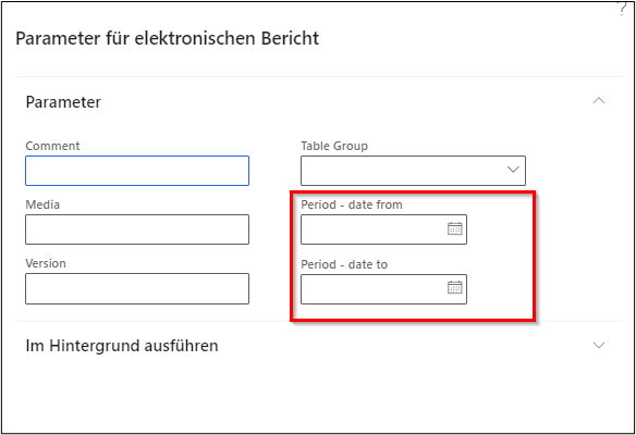 Elektronische Berichterstellung für GoBD- und andere Finanzexporte