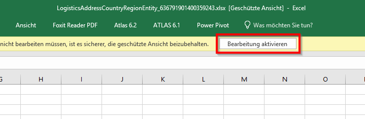 Aufschlüsselung von Adressen in Dynamics