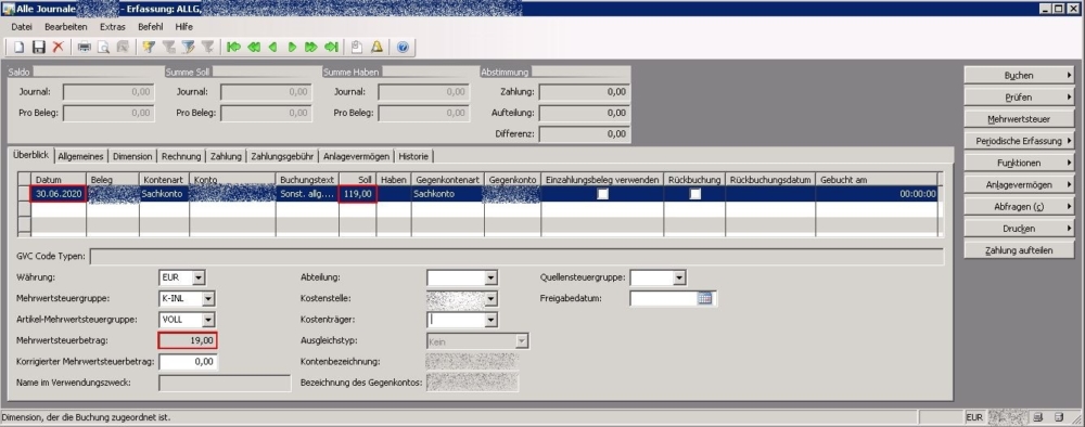 Bug in Dynamics AX 2009 im Bereich MwSt.-Berechnung