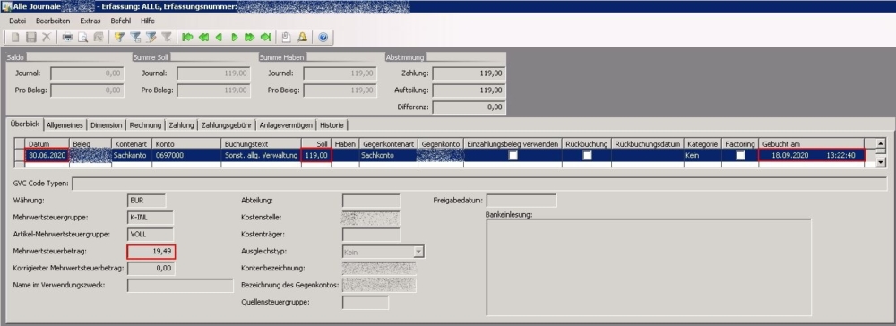 Bug in Dynamics AX 2009 im Bereich MwSt.-Berechnung