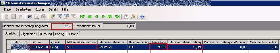 Bug in Dynamics AX 2009 im Bereich MwSt.-Berechnung